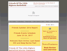 Tablet Screenshot of friendslittlebighorn.com